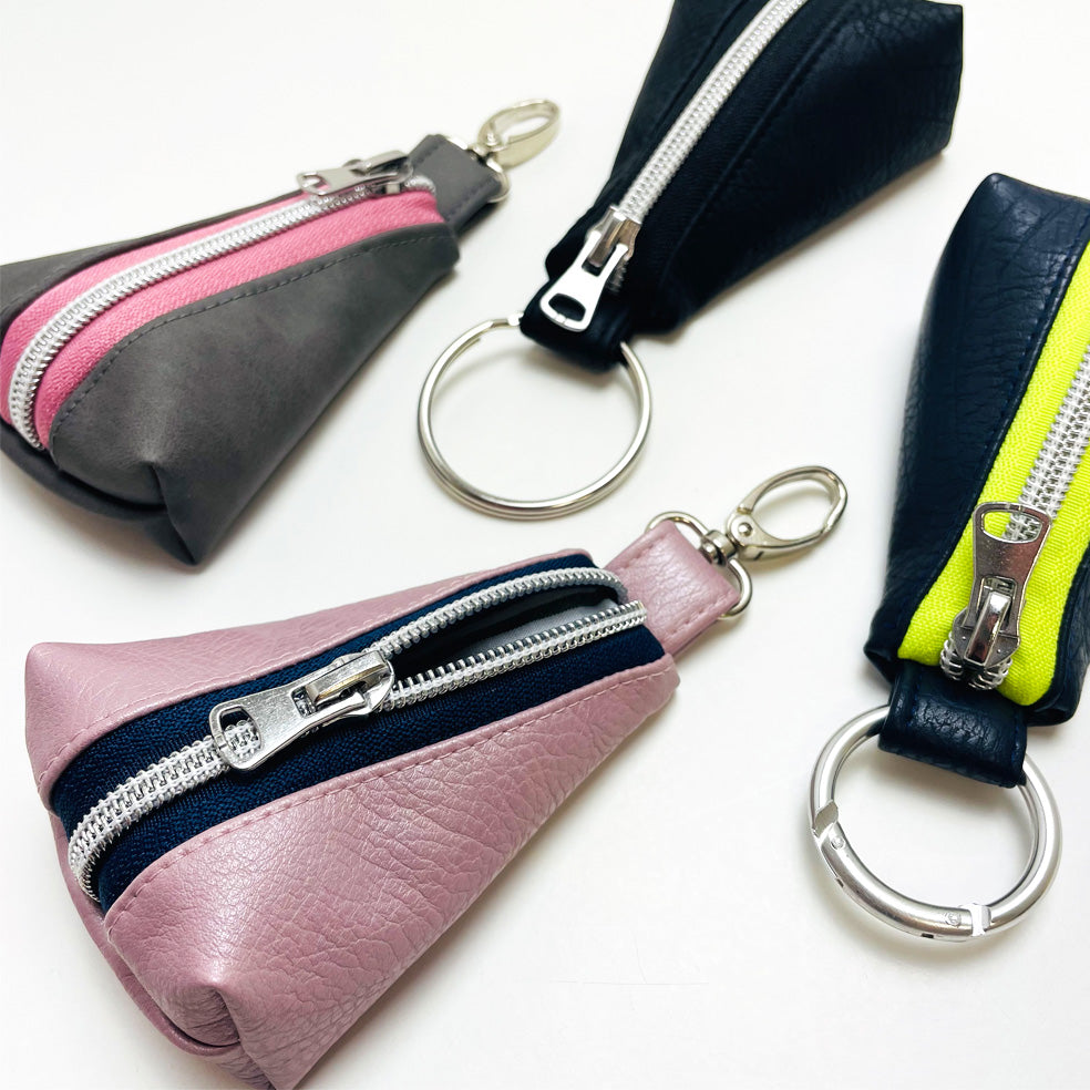 KEYbag nähen – Kostenloses Schnittmuster für eine Schlüsseltasche