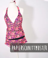 PAPIERSCHNITTMUSTER. # 111 BiKiNi-TANKiNi Doppelgrößen XS-XL