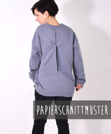 PAPER CUT PATTERN. # 129 KNOTEN.sweater Sizes 32-58