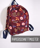 PAPER SEWING PATTERN # 136 RETRO.backpack