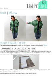 183 BATcoat leni pepunkt Materialverbrauch