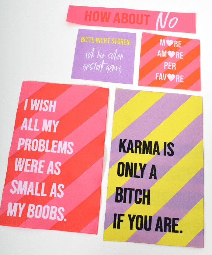 19 XL Patch Bundle leni pepunkt - Stripes LILAC x PINK 2 - Kopie
