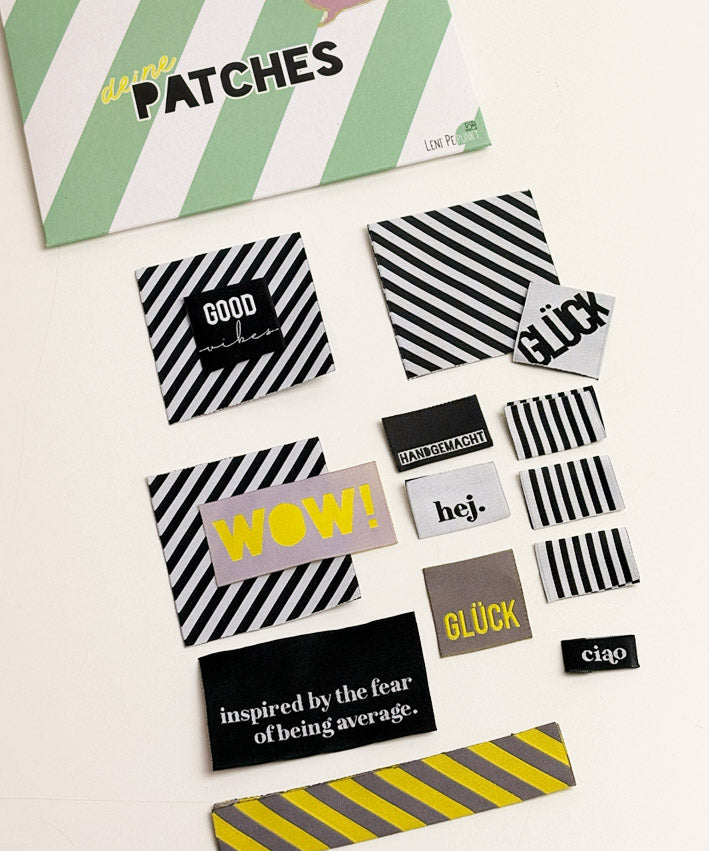 22 STRIPES x yellow Patch Bundle SET 1