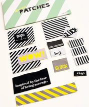 22 STRIPES x yellow Patch Bundle SET 2