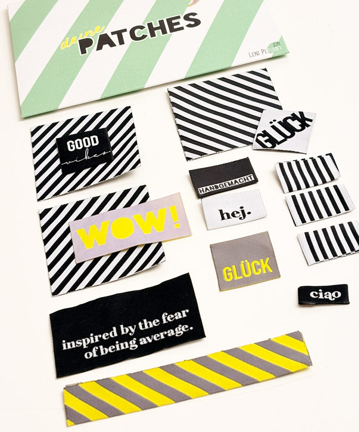 22 STRIPES x yellow Patch Bundle SET 2