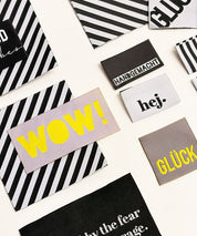 22 STRIPES x yellow Patch Bundle SET 4