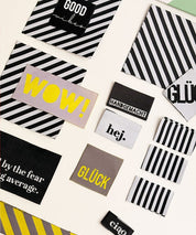 22 STRIPES x yellow Patch Bundle SET 5