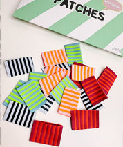 25 PATCH BUNDLE STRIPES vertikal Webetikett 4 Fbn a 5 - 4
