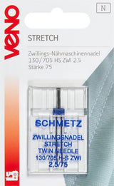 Nähmaschinen--Nadeln | STRECH | ZWILLINGSNADELN | div. Größen