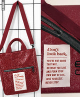 Nähpaket BESTIE.bag | CRASH Bordeaux | NP-B105