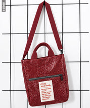 Nähpaket BESTIE.bag | CRASH Bordeaux | NP-B105