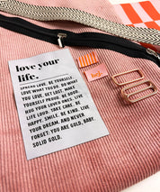 Nähpaket BESTIE.bag | Kord Rosa | NP-B101