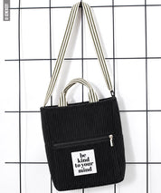 Nähpaket BESTIE.bag | Kord Schwarz | NP-B103