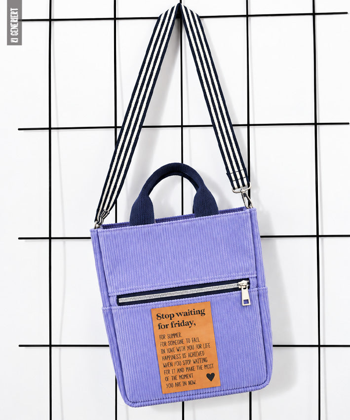 Nähpaket BESTIE.bag | Kord Lila | NP-B102