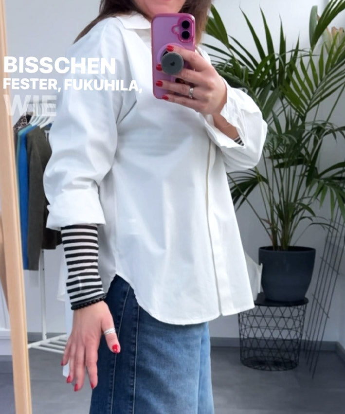 BW Bluse Cremeweiss KURZ 2