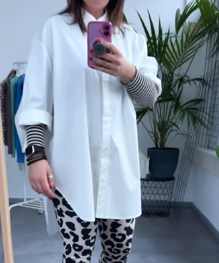 BW Bluse Cremeweiss LANG 1