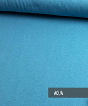Baumwoll Jersey aqua leni pepunkt