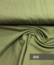 Baumwoll Jersey khaki 2 leni pepunkt