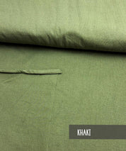 Baumwoll Jersey khaki 3 leni pepunkt