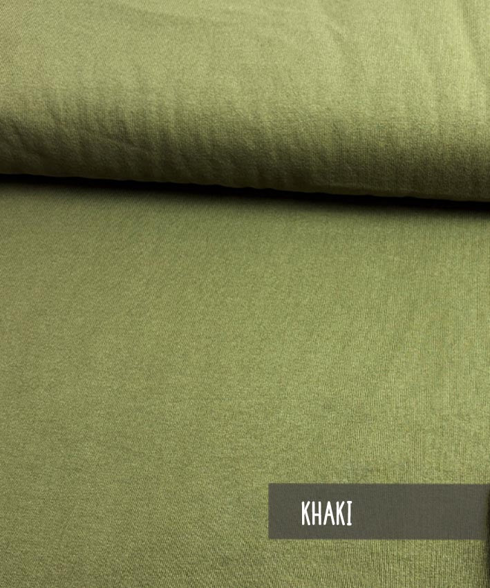 Baumwoll Jersey khaki leni pepunkt