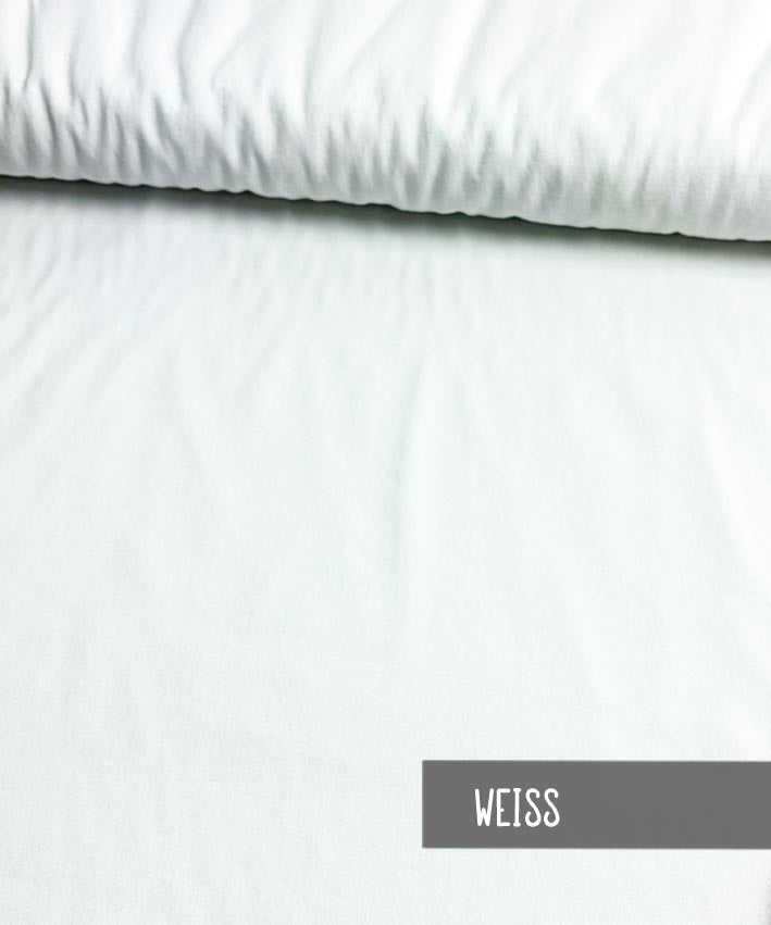 Baumwoll Jersey weiss 2 leni pepunkt