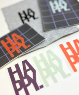 Bügelbild | HAPPY. | 5 Farben