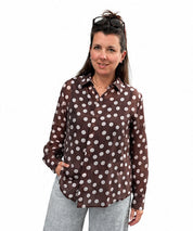 Bluse Dots durchscheinend Teaser 1