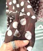 Bluse Dots durchscheinend Teaser 5
