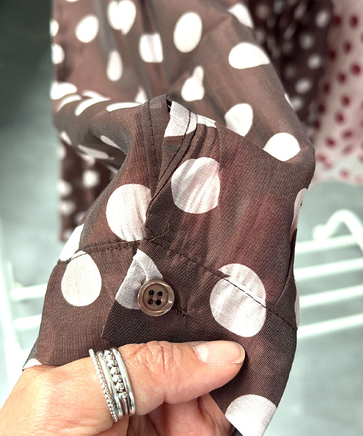 Bluse Dots durchscheinend Teaser 5