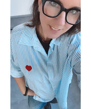 Bluse Streifen blau_weiss Herz Stickerei 2