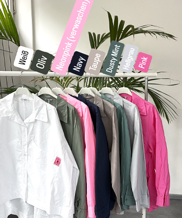 Bluse mit groer Tasche Teaser 3