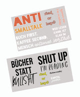 Iron-on Picture Set | for BOOK Bags