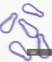 Bunte-Karabiner-Lila-leni-pepunkt