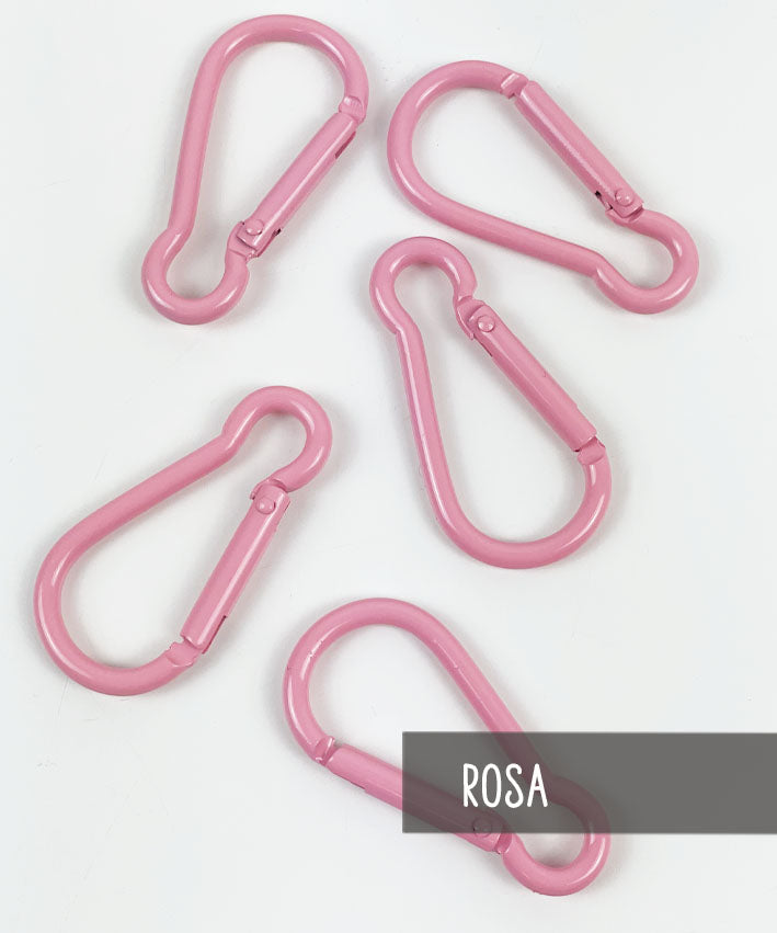 Bunte-Karabiner-Rosa-leni-pepunkt