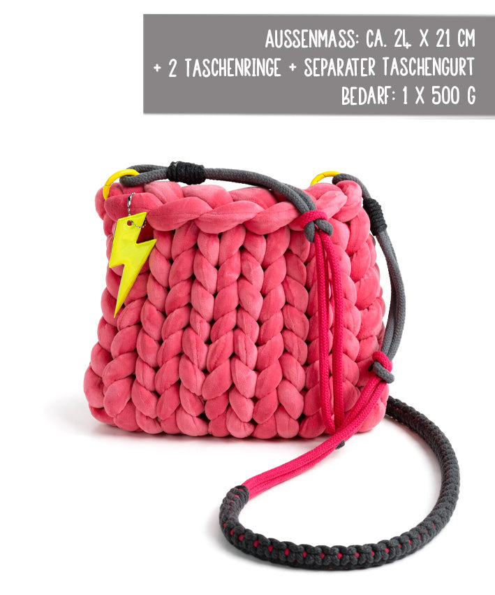 CHUNKYtasche 24x21 cm TEASER