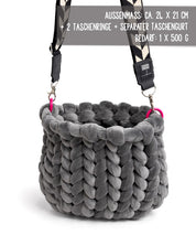 CHUNKYtasche 24x21 cm TEASER Variante 1
