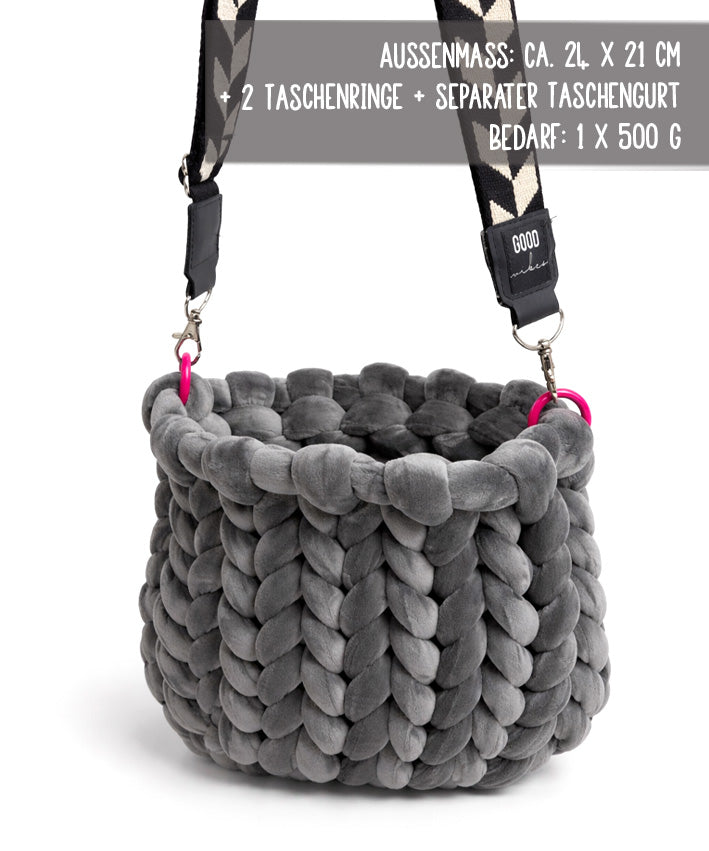 CHUNKYtasche 24x21 cm TEASER Variante 1