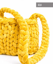 CHUNKYtasche gelb