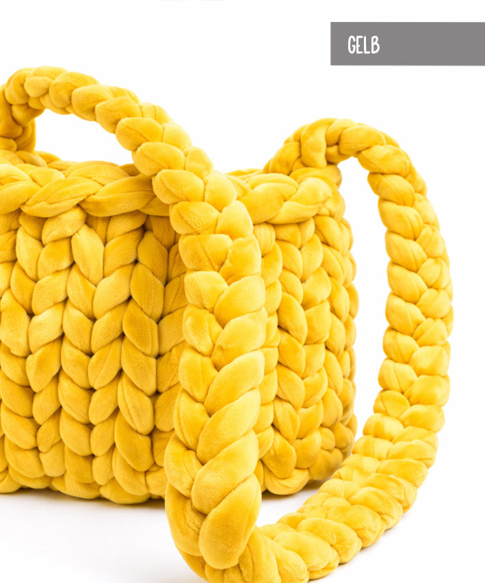 CHUNKYtasche gelb