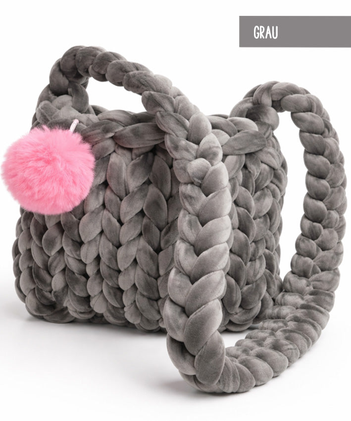 CHUNKYtasche grau