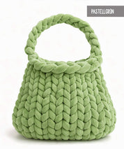 CHUNKYtasche pastellgrn