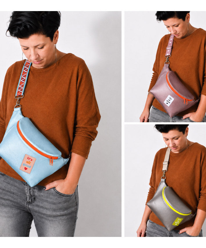 CUBEbag Materialset MeatallicKunstleder teaser