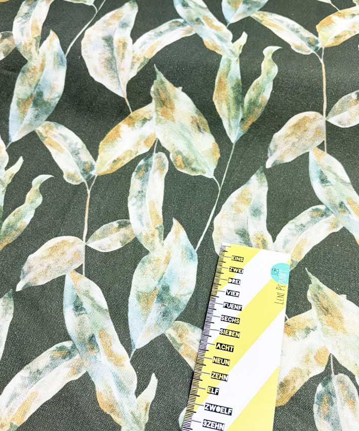 Canvas Aquarell Bltter 2 leni pepunkt