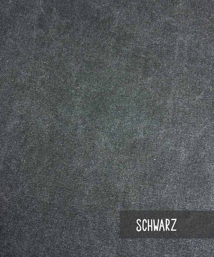 Canvas waxed heavy schwarz leni pepunkt