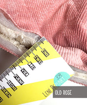 Cord Fellrckseite gesteppt rosa 3