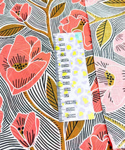 Cotton Voile Poppies -4 leni pepunkt