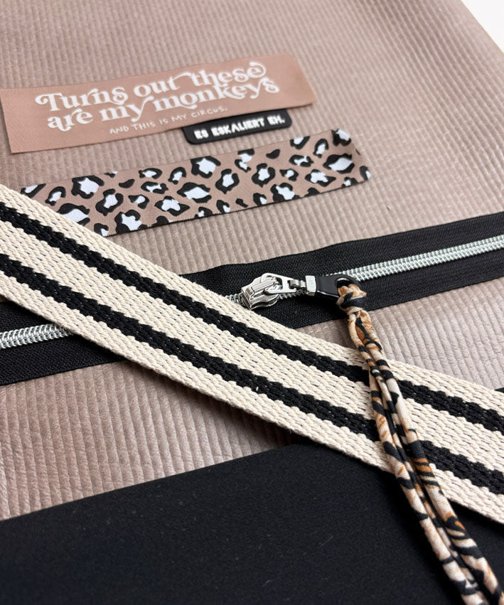 DIY Set NP721 SUNSETtotebag Cord gummiert-beige 1