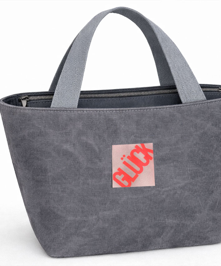 DIY Set NP 720 SUNSETtotebag Canvas washed anthrazit 2