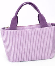 DIY Set SUNSETtotebag Breitcord Flieder