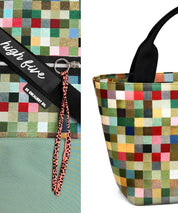 DIY Set SUNSETtotebag DICE gruen 3